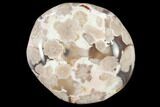 1.5 to 2" Polished Flower Agate Pebble - 1 Piece - Photo 2